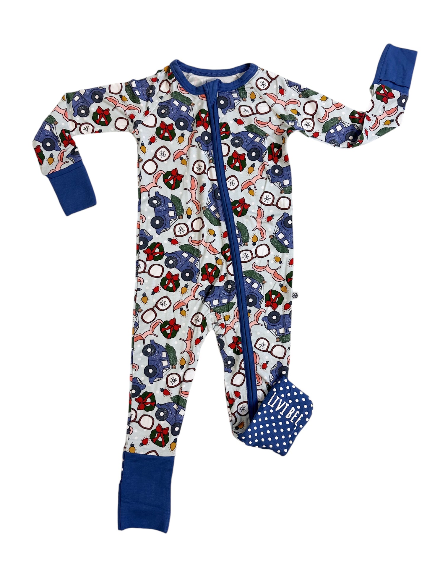 A Christmas Story Convertible Zip Romper