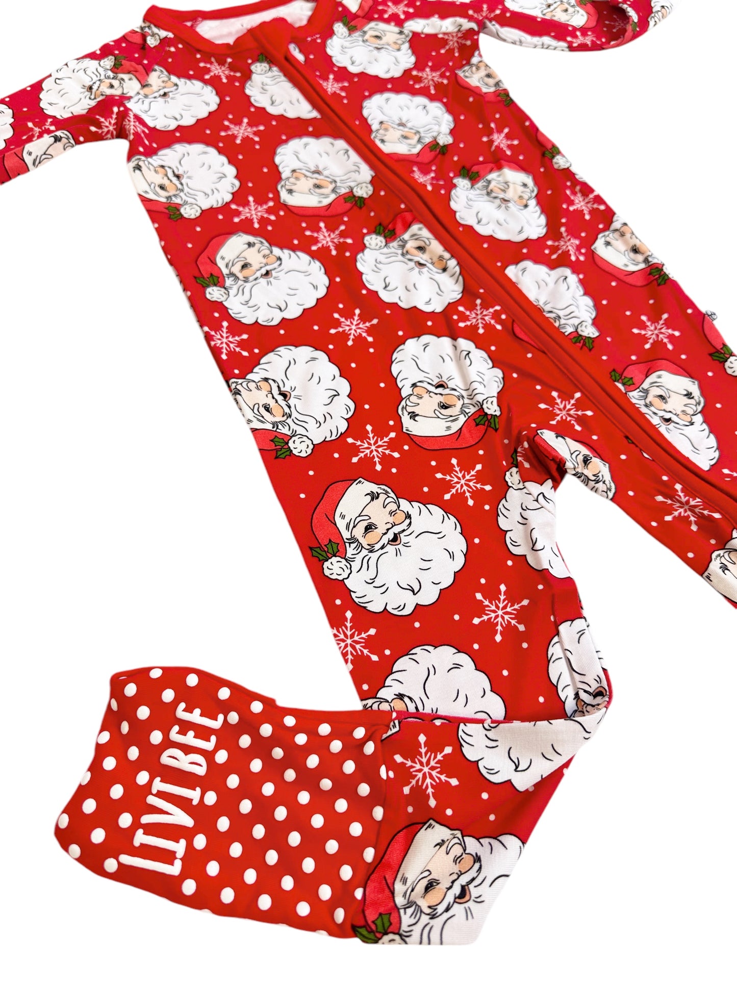 Dear Santa Convertible Zip Romper