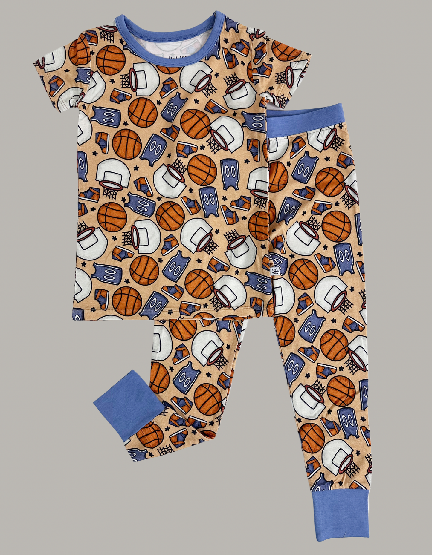 Playing Hoops-2 Piece Pajama Set
