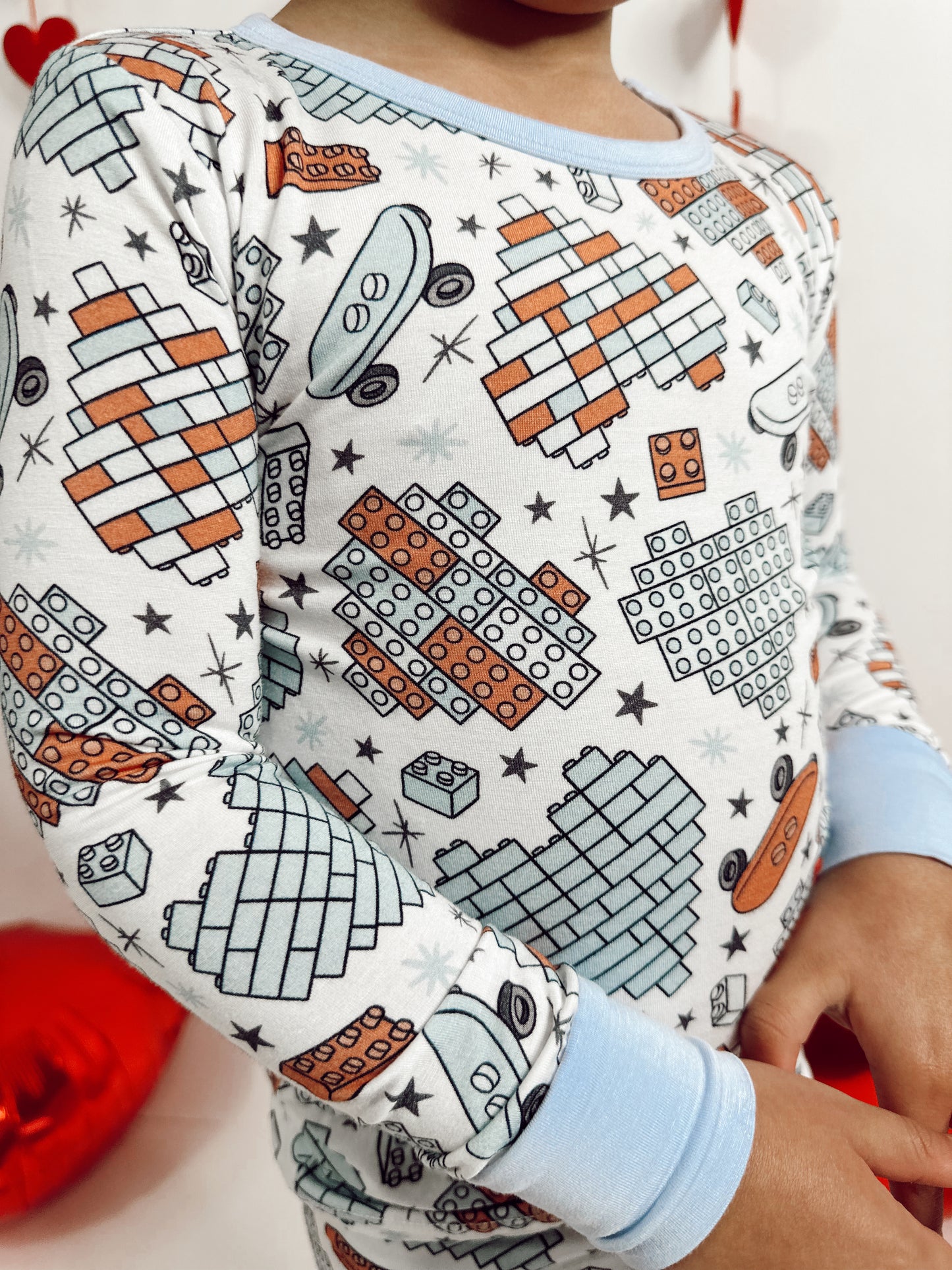 Lego Of My Heart-2 Piece Pajamas