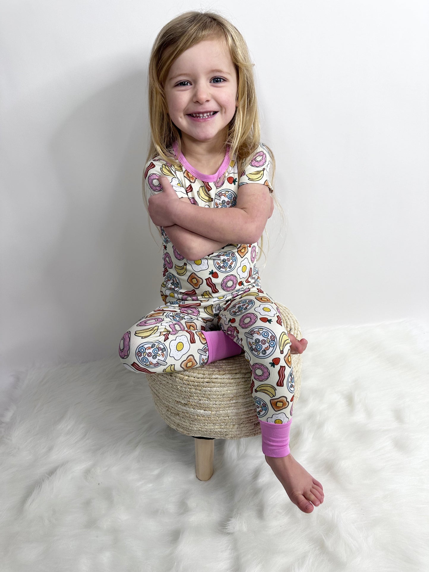 Breakfast In Bed-2 Piece Pajama Set