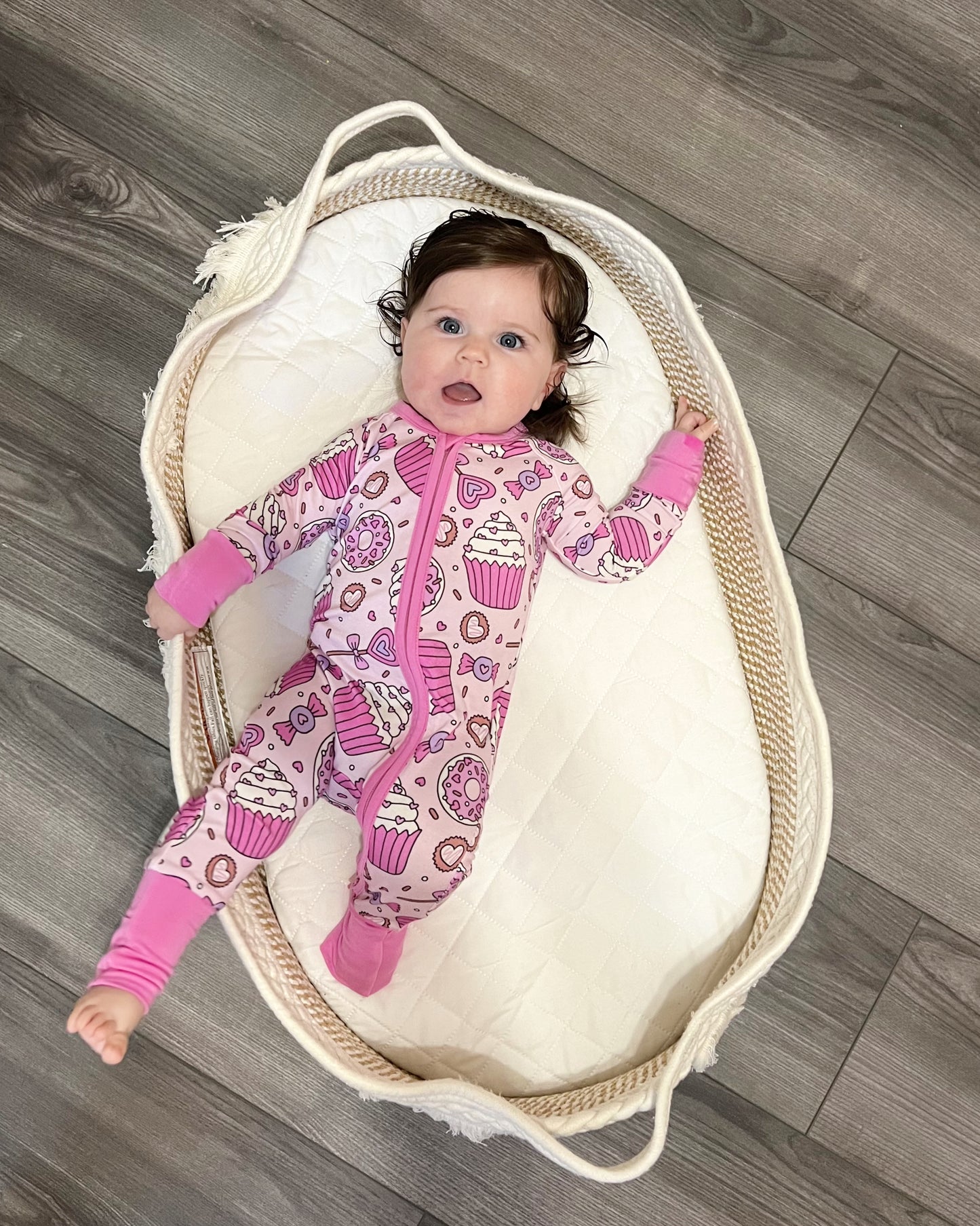 Sweet Treats-2 Way Convertible Zip Romper
