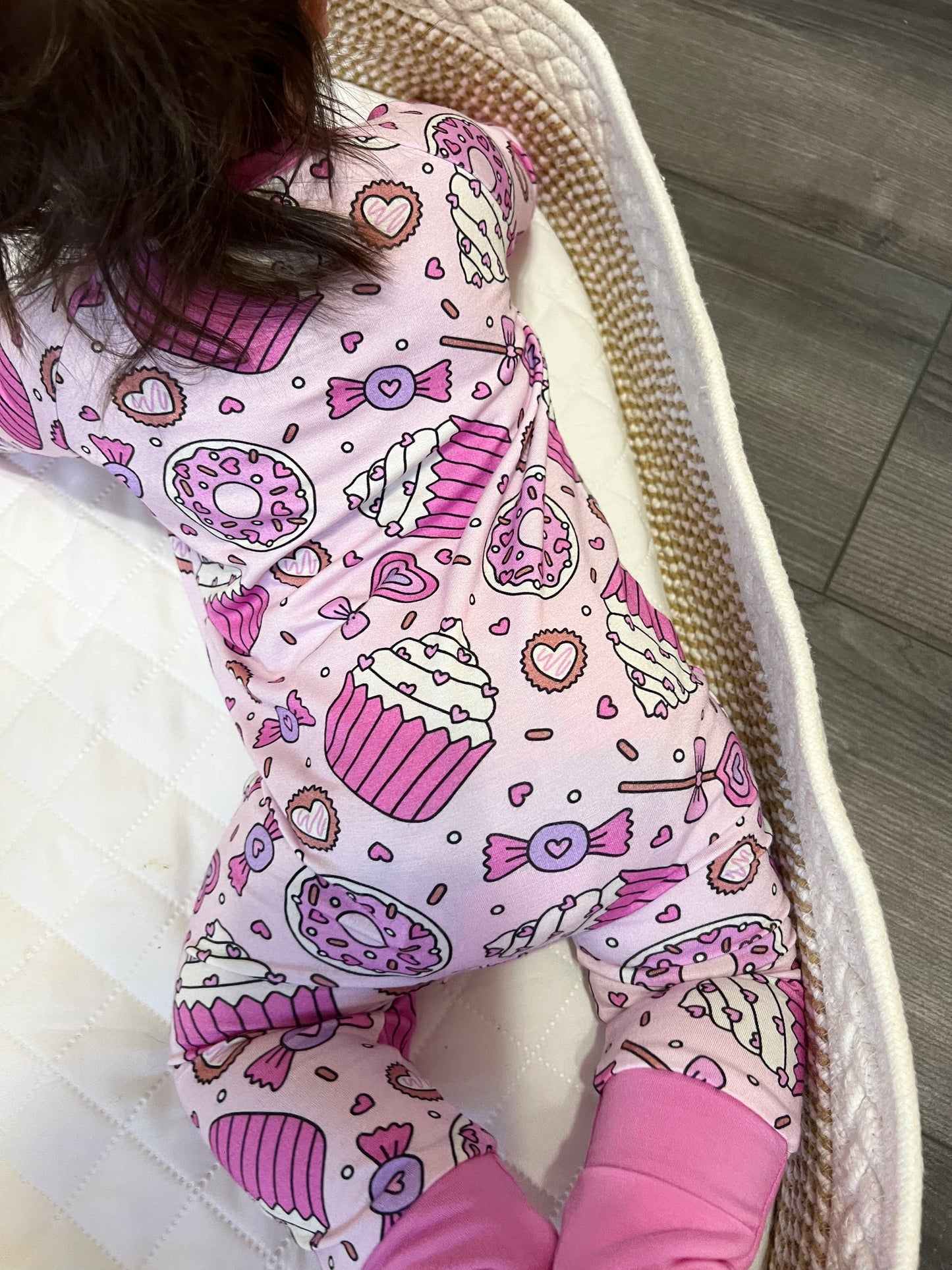 Sweet Treats-2 Way Convertible Zip Romper