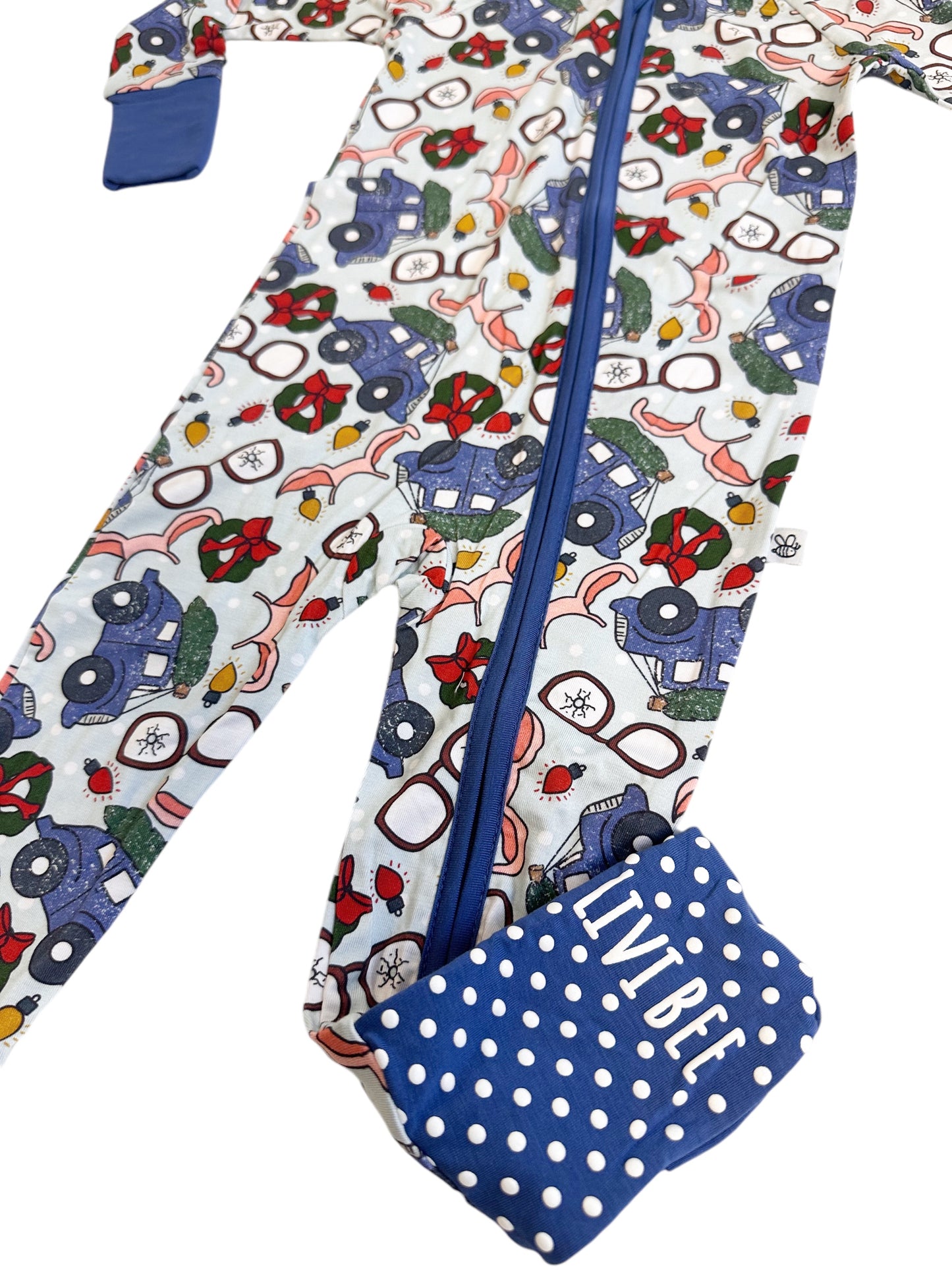 A Christmas Story Convertible Zip Romper