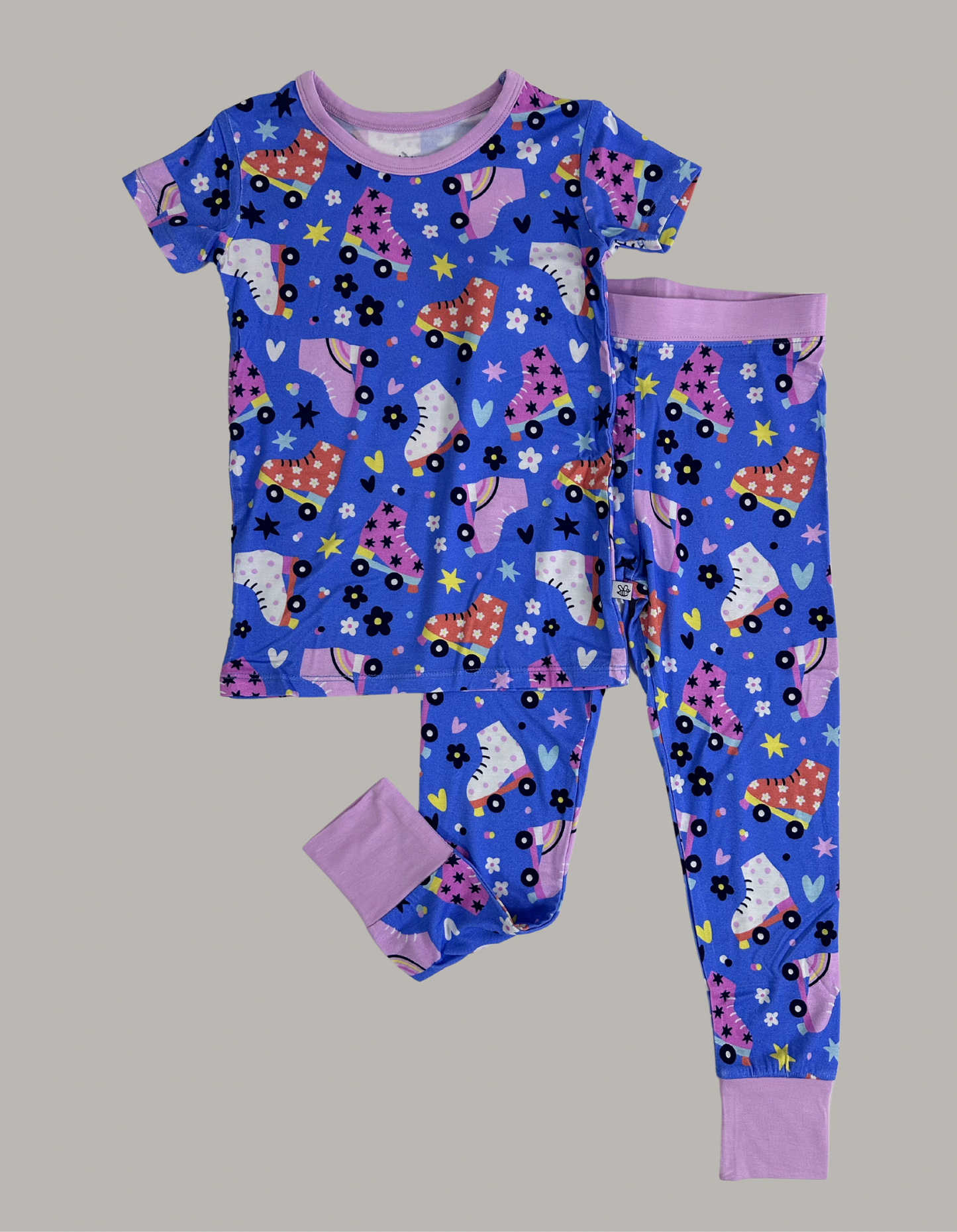 Roller Skates-2 Piece Pajama Set