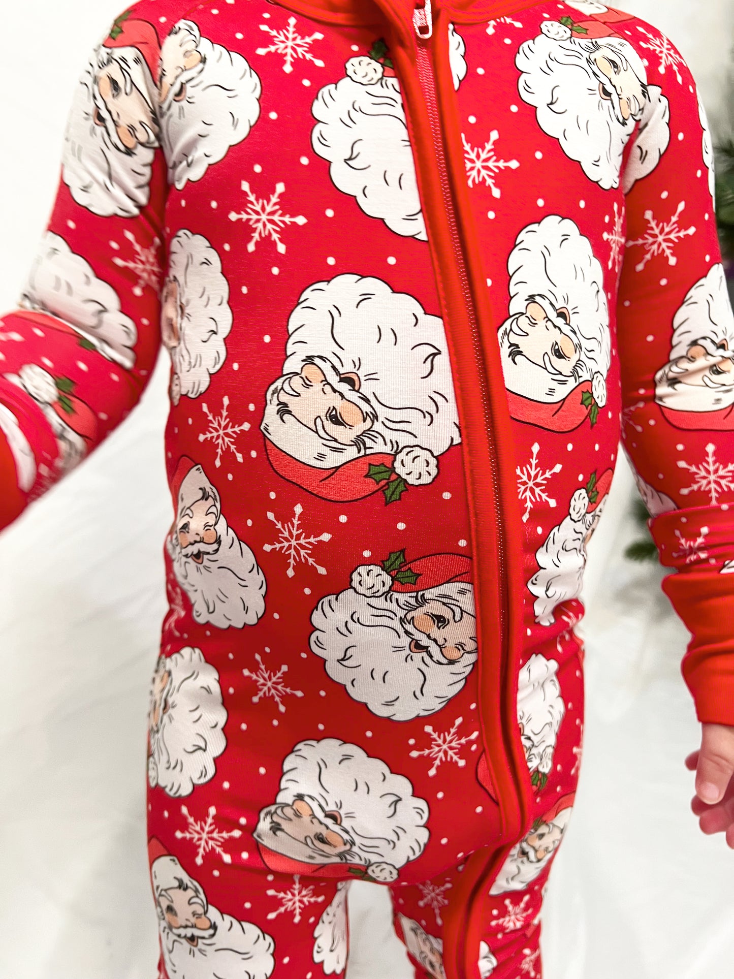 Dear Santa Convertible Zip Romper