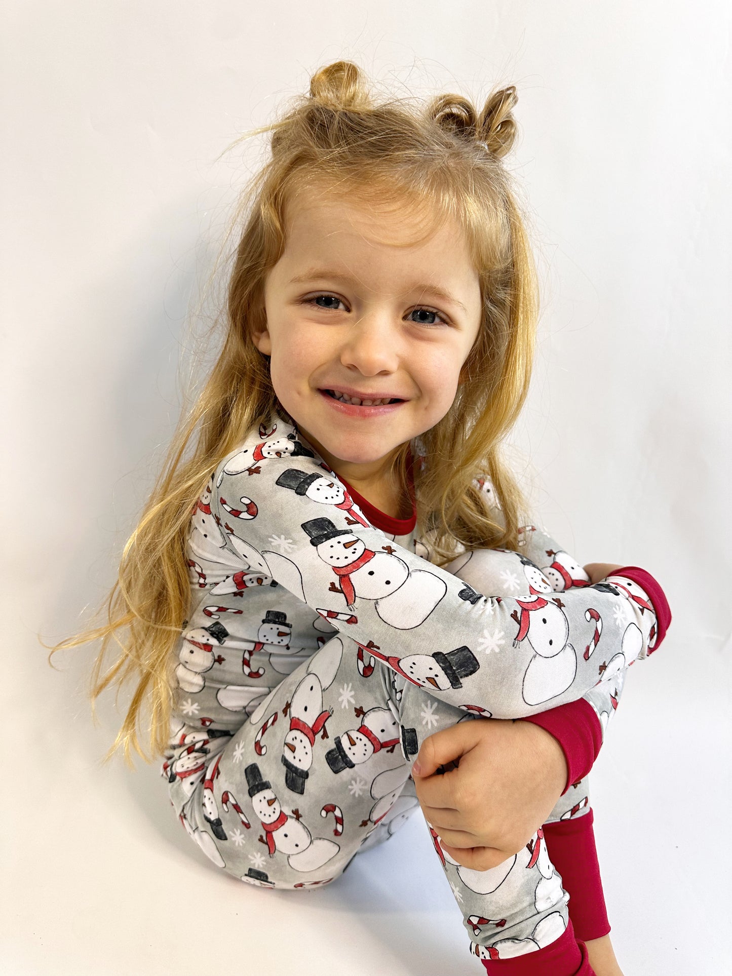 Snowman Snuggles 2 Piece Pajama Set