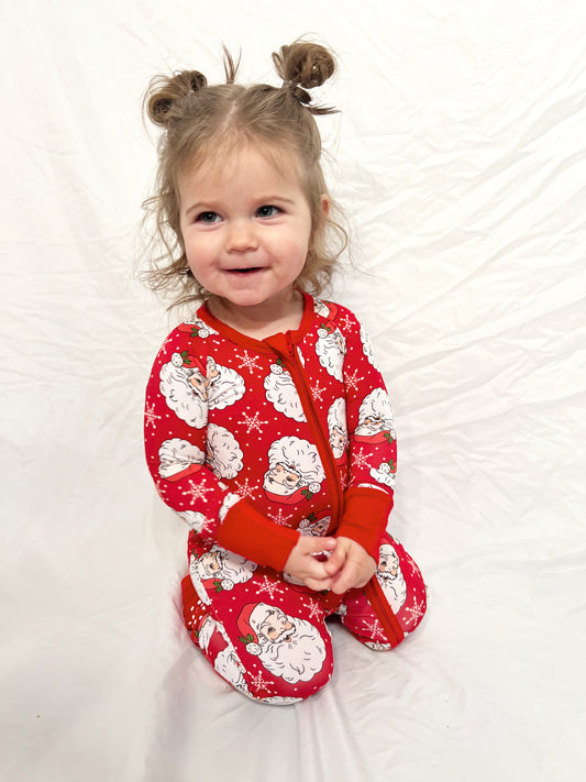 Dear Santa Convertible Zip Romper