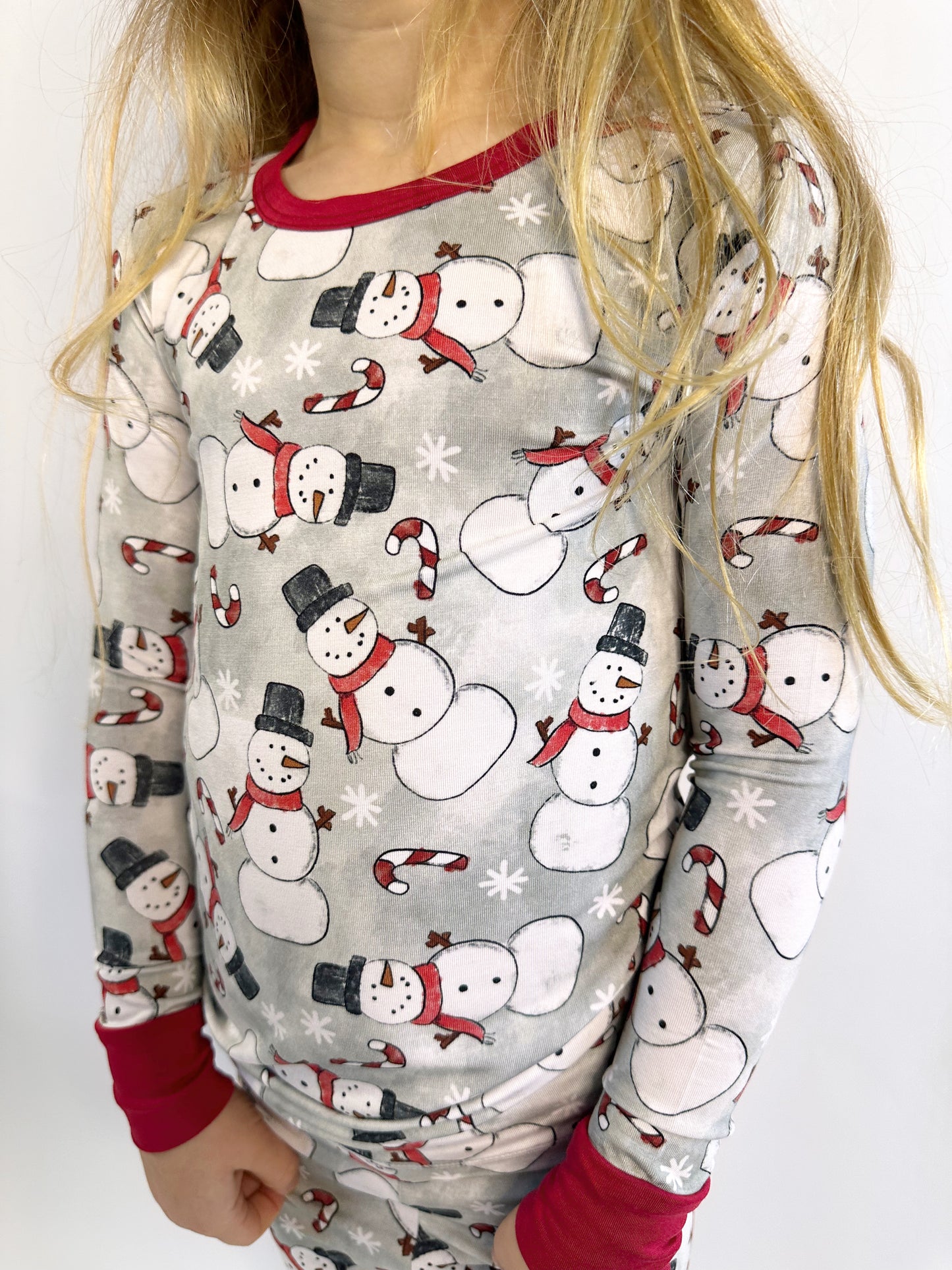 Snowman Snuggles 2 Piece Pajama Set