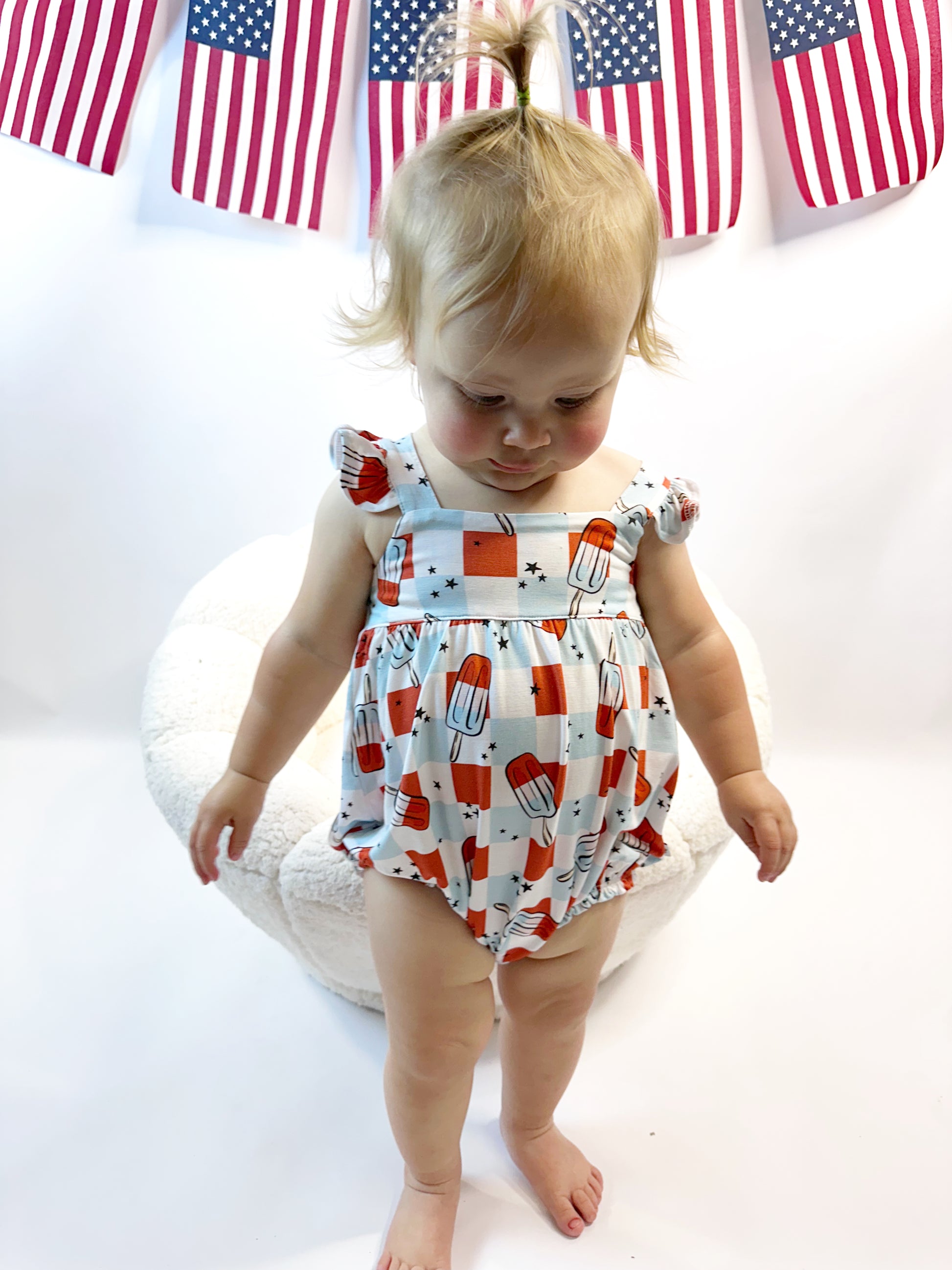 4th Of July Bubble Romper – Livi Bee Co 4th Of July Bubble Romper – Livi Bee Co