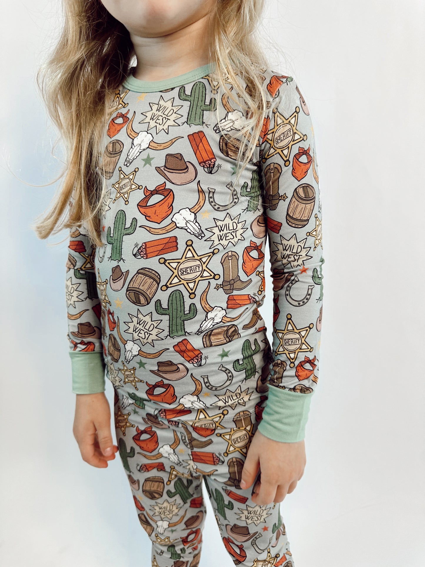 Western Bamboo 2 Piece Pajama Set