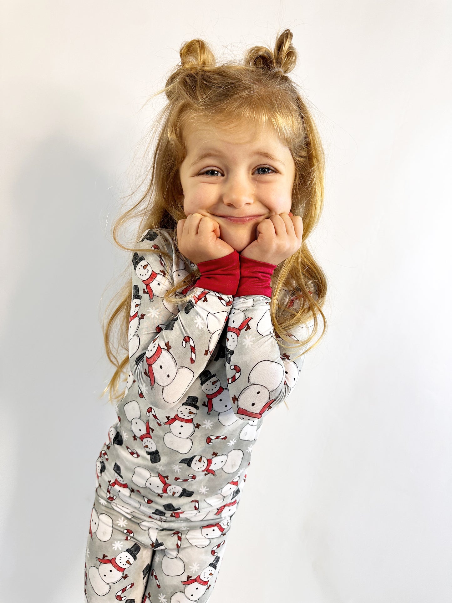Snowman Snuggles 2 Piece Pajama Set