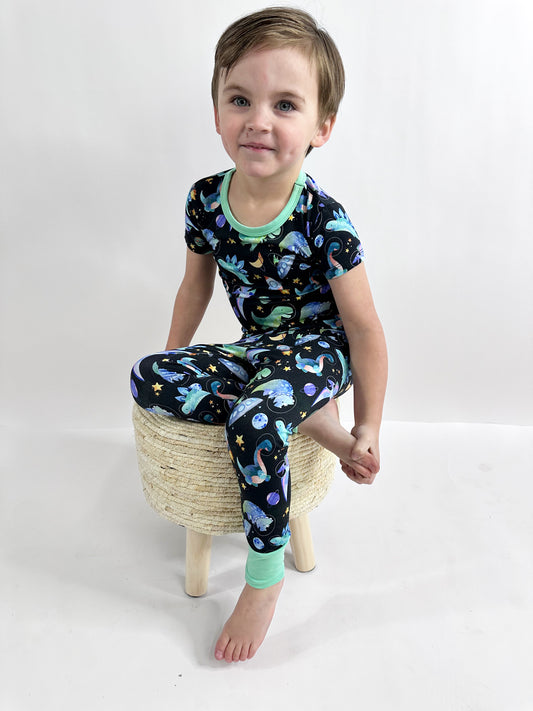 Space Dinos-2 Piece Pajama Set
